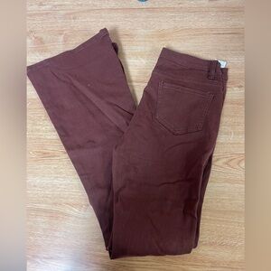Reddish brown jeans
